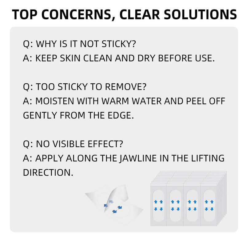 Invisible Face Lifting Tape (120 Pcs)