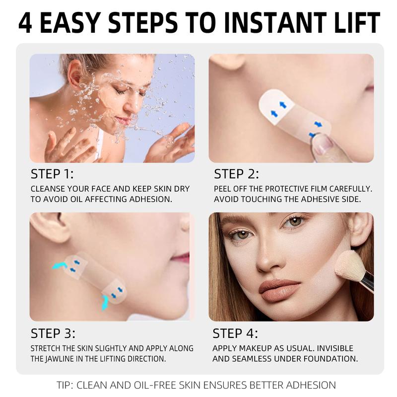 Invisible Face Lifting Tape (120 Pcs)