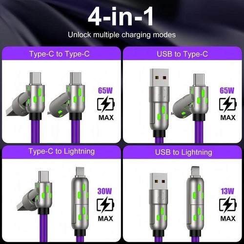 4-in-1 Multi USB Charging Cable