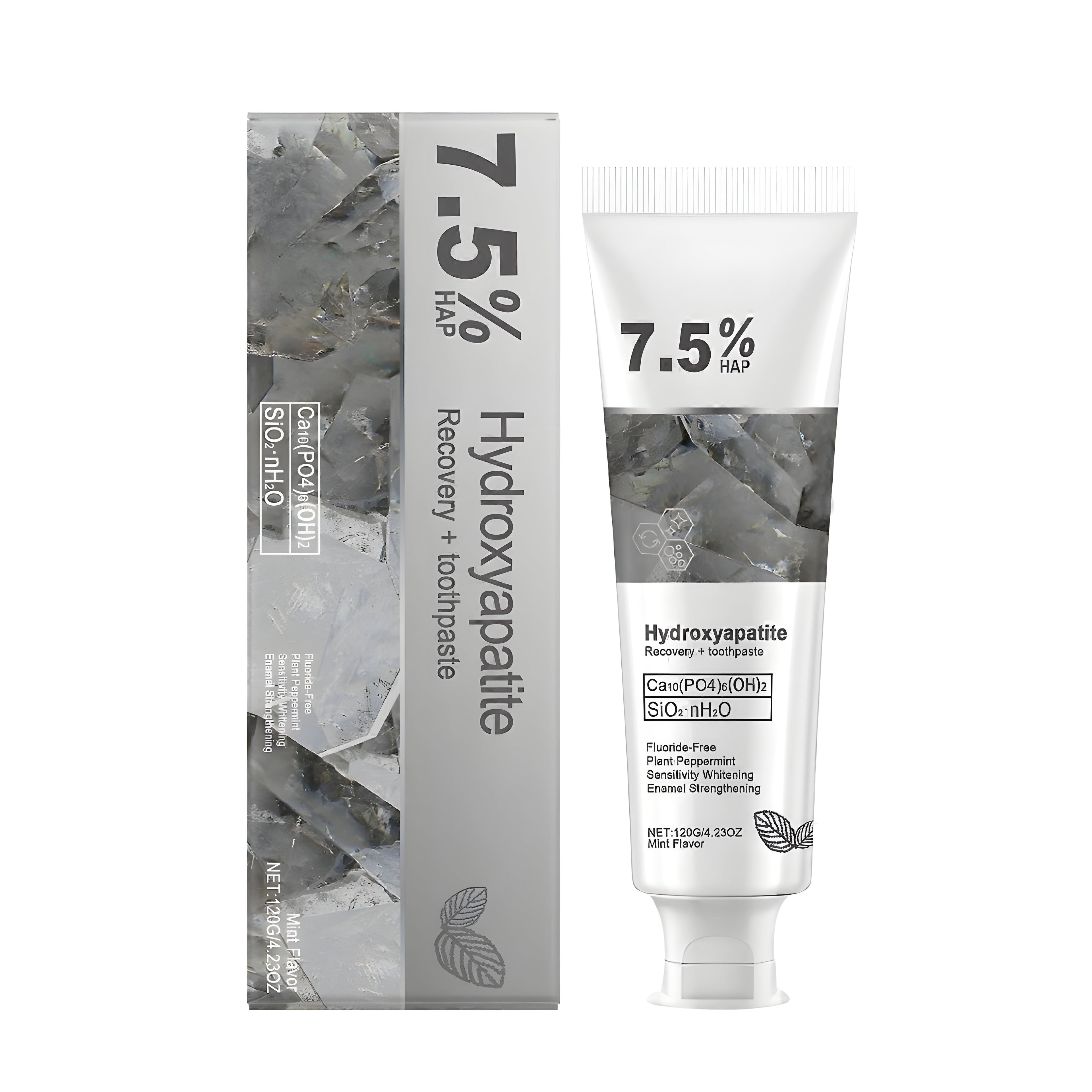 Fluoride-Free Hydroxyapatite Toothpaste
