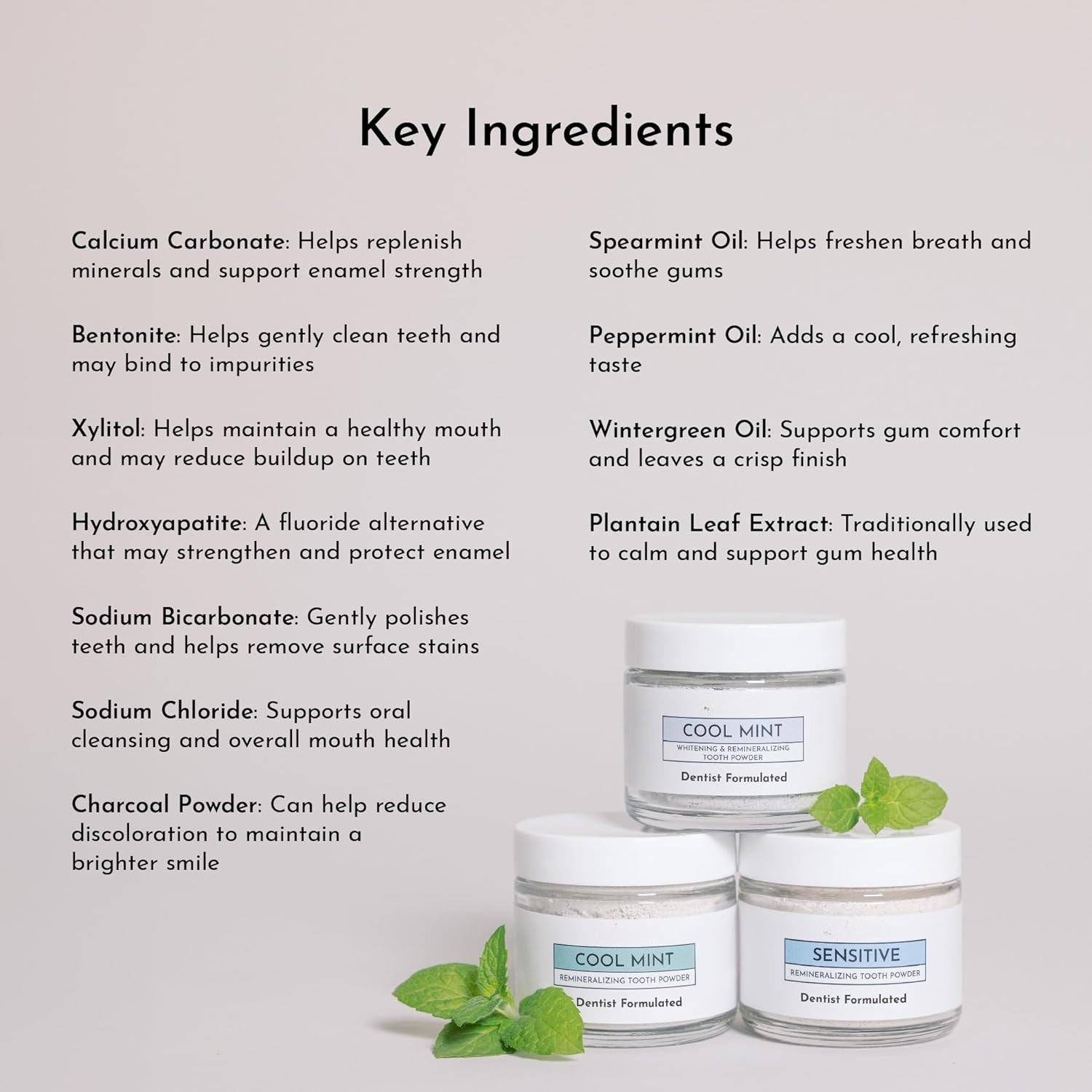 Remineralize White Tooth Powder