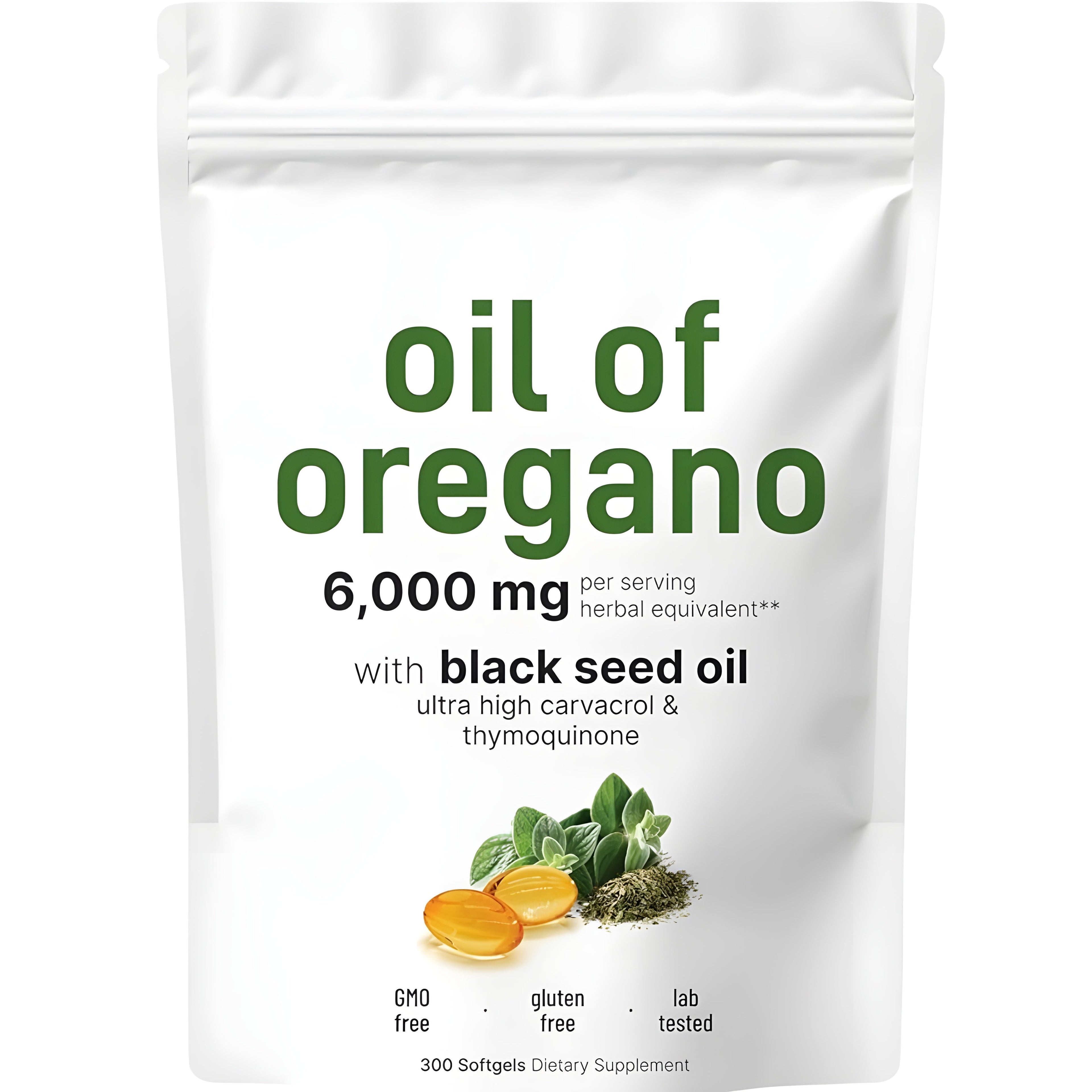 Oil of Oregano, 300 Softgel