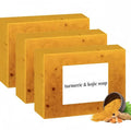 Lemon Turmeric KojicAcid Soap