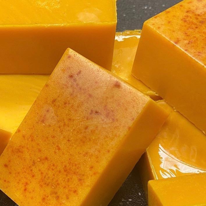 Lemon Turmeric KojicAcid Soap