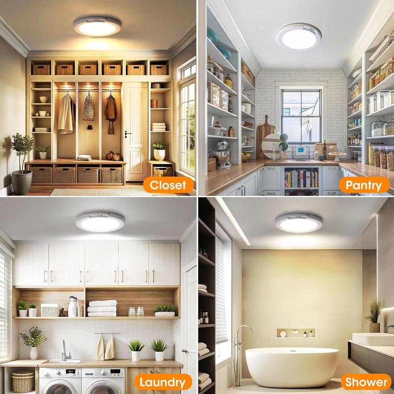 Rechargeable Motion Sensor Ceiling Light (Wireless & Magnetic)